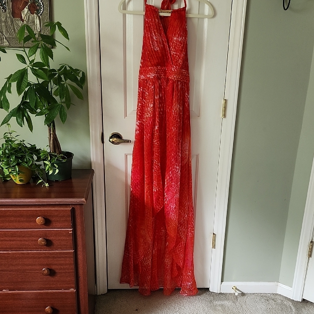Laundry By Shelli Segal Red Maxi Dress